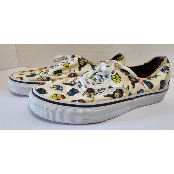 Vans Marvel Avengers Comics Lace Up Sneakers Womens US 8 Mens US 6.5 - Picture 1 of 7
